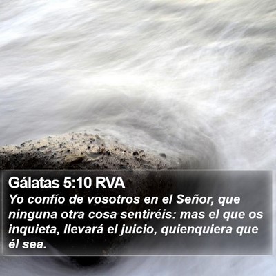 Gálatas 5:10 RVA Bible Verse Image