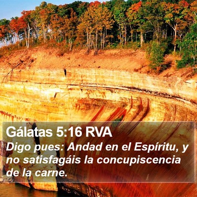 Gálatas 5:16 RVA Bible Verse Image