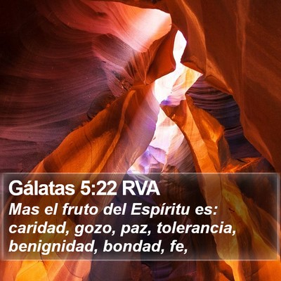 Gálatas 5:22 RVA Bible Verse Image