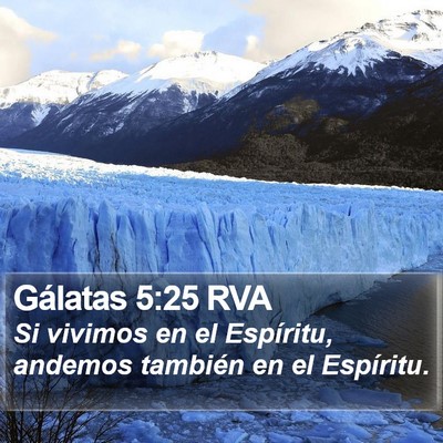 Gálatas 5:25 RVA Bible Verse Image