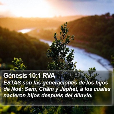 Génesis 10:1 RVA Bible Verse Image