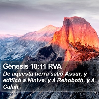 Génesis 10:11 RVA Bible Verse Image