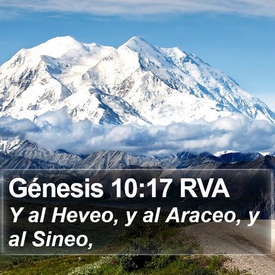 Génesis 10:17 RVA Bible Verse Image