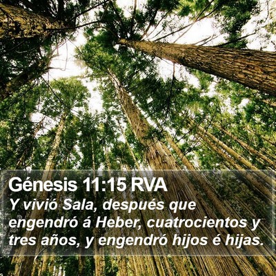 Génesis 11:15 RVA Bible Verse Image