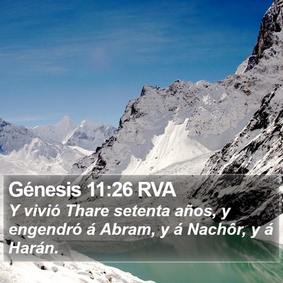 Génesis 11:26 RVA Bible Verse Image