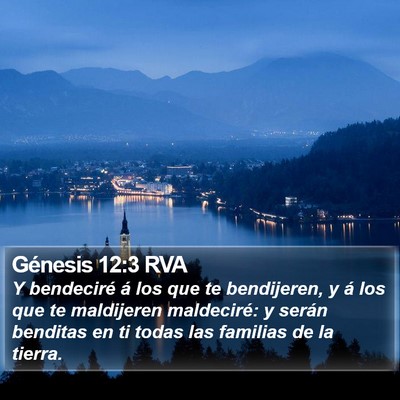 Génesis 12:3 RVA Bible Verse Image