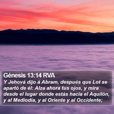 Génesis 13:14 RVA Bible Verse Image