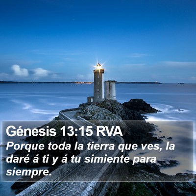 Génesis 13:15 RVA Bible Verse Image