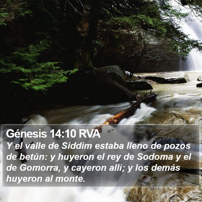 Génesis 14:10 RVA Bible Verse Image