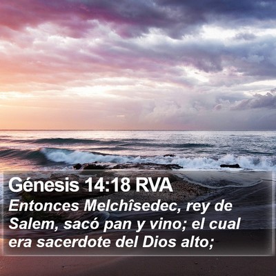 Génesis 14:18 RVA Bible Verse Image