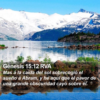 Génesis 15:12 RVA Bible Verse Image