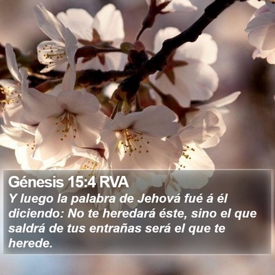 Génesis 15:4 RVA Bible Verse Image