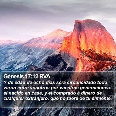 Génesis 17:12 RVA Bible Verse Image