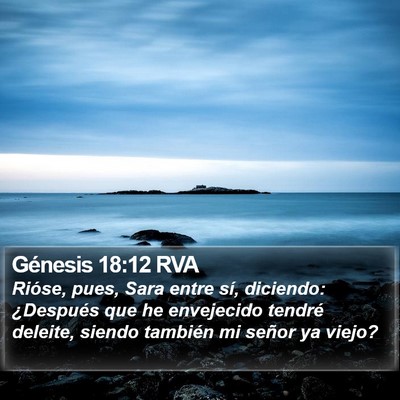Génesis 18:12 RVA Bible Verse Image