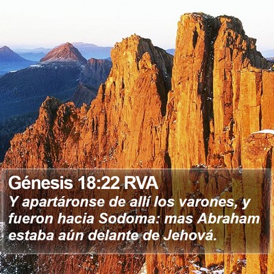 Génesis 18:22 RVA Bible Verse Image