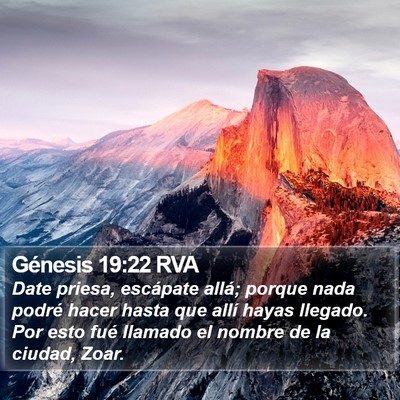 Génesis 19:22 RVA Bible Verse Image