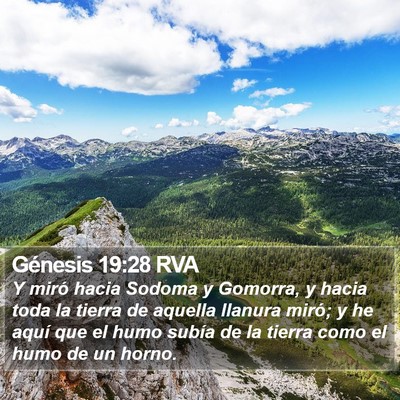 Génesis 19:28 RVA Bible Verse Image