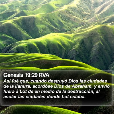 Génesis 19:29 RVA Bible Verse Image