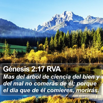 Génesis 2:17 RVA Bible Verse Image