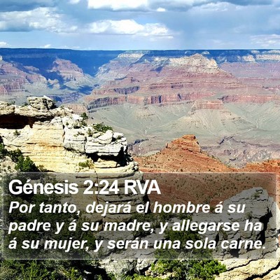 Génesis 2:24 RVA Bible Verse Image