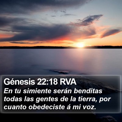 Génesis 22:18 RVA Bible Verse Image