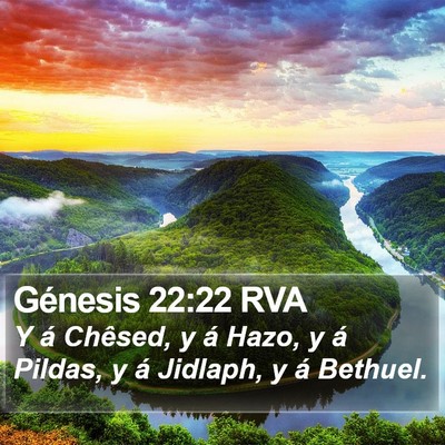 Génesis 22:22 RVA Bible Verse Image