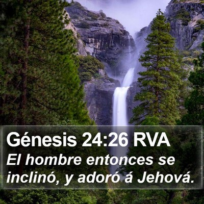 Génesis 24:26 RVA Bible Verse Image