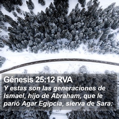 Génesis 25:12 RVA Bible Verse Image