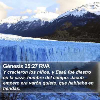 Génesis 25:27 RVA Bible Verse Image