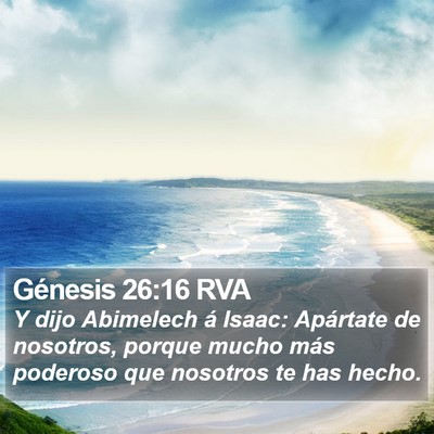 Génesis 26:16 RVA Bible Verse Image