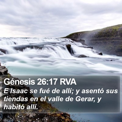 Génesis 26:17 RVA Bible Verse Image