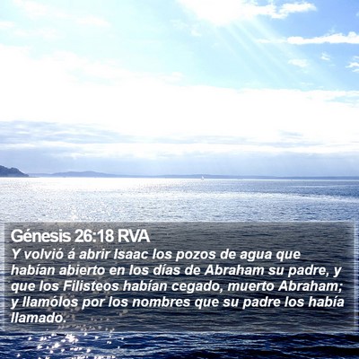 Génesis 26:18 RVA Bible Verse Image
