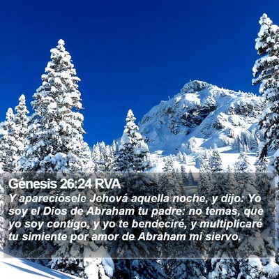 Génesis 26:24 RVA Bible Verse Image