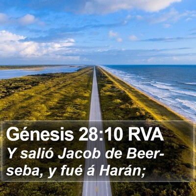 Génesis 28:10 RVA Bible Verse Image