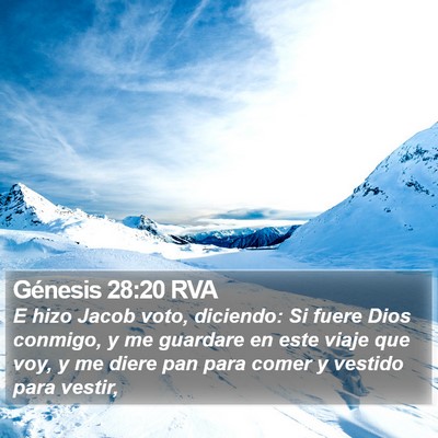 Génesis 28:20 RVA Bible Verse Image