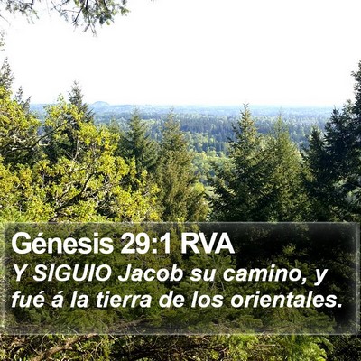 Génesis 29:1 RVA Bible Verse Image
