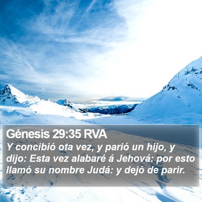 Génesis 29:35 RVA Bible Verse Image