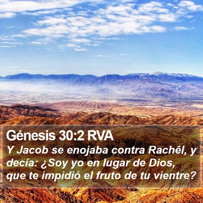 Génesis 30:2 RVA Bible Verse Image
