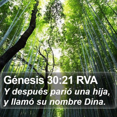 Génesis 30:21 RVA Bible Verse Image