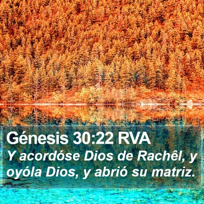 Génesis 30:22 RVA Bible Verse Image