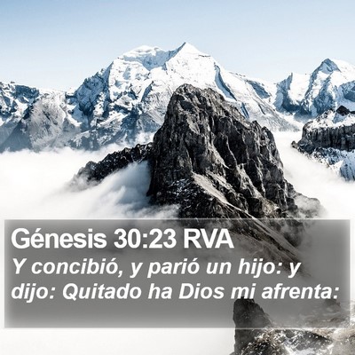 Génesis 30:23 RVA Bible Verse Image