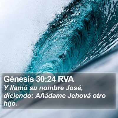 Génesis 30:24 RVA Bible Verse Image