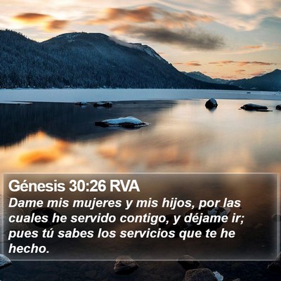 Génesis 30:26 RVA Bible Verse Image