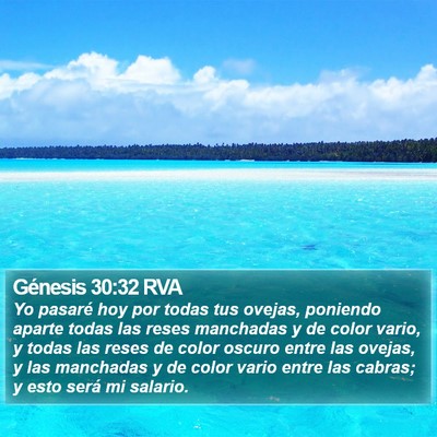 Génesis 30:32 RVA Bible Verse Image