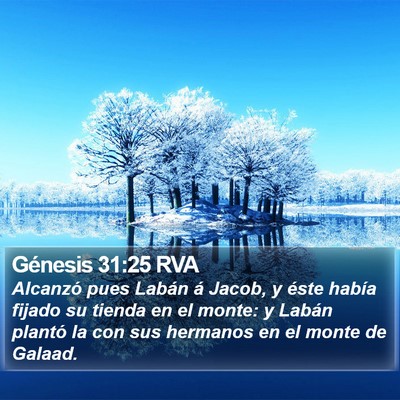 Génesis 31:25 RVA Bible Verse Image