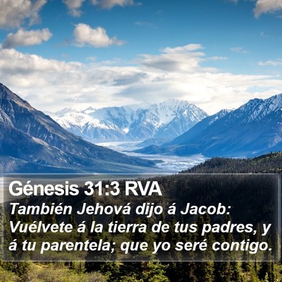 Génesis 31:3 RVA Bible Verse Image