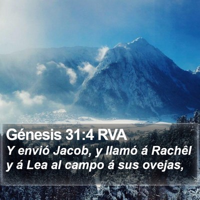Génesis 31:4 RVA Bible Verse Image