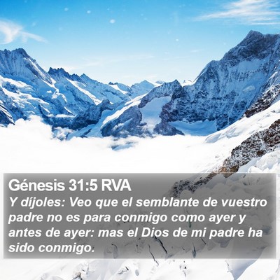Génesis 31:5 RVA Bible Verse Image