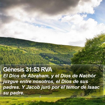 Génesis 31:53 RVA Bible Verse Image