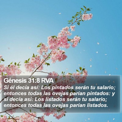 Génesis 31:8 RVA Bible Verse Image